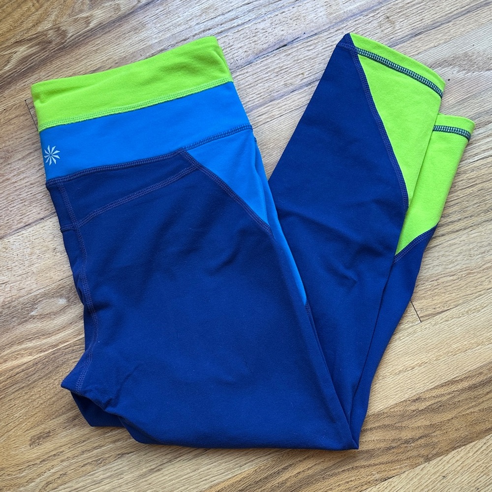 Athleta size M Colorful Leggings